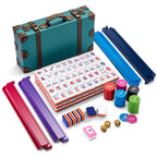 Astera Americana American mahjong set with racks, chips, dice and carrying case